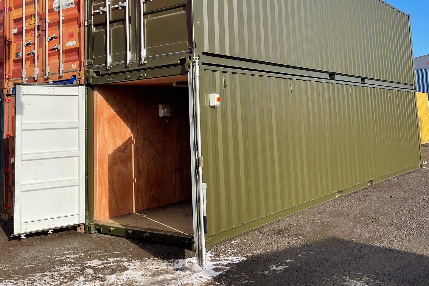 40 Fuß Isolierte Seecontainer