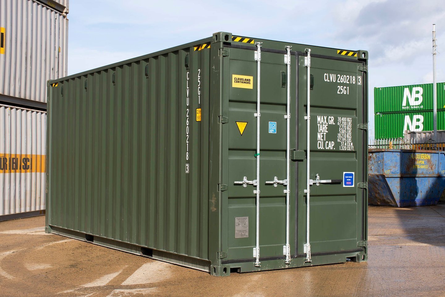 20 Fuß High Cube Seecontainer – Bild 2