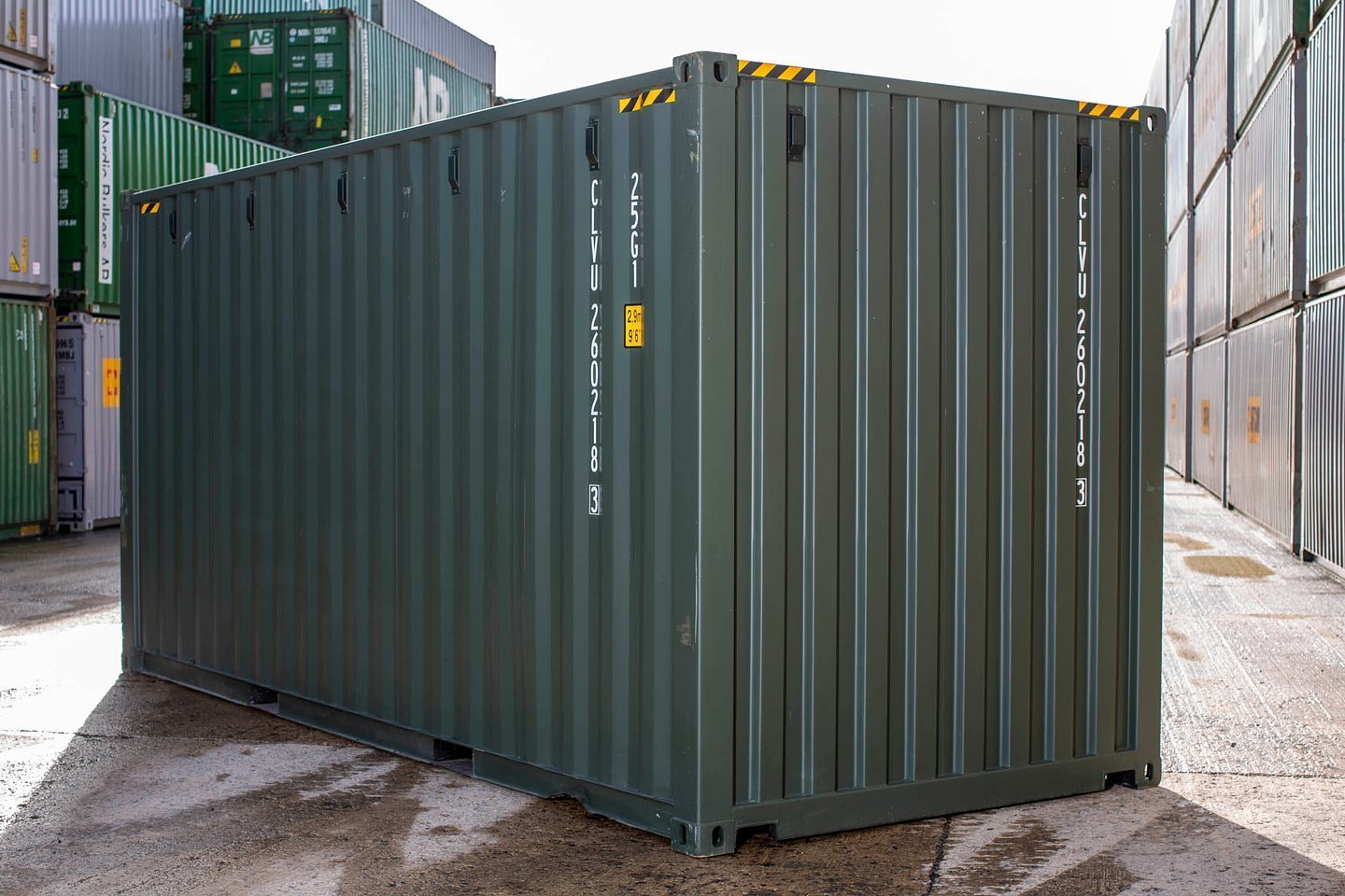20 Fuß High Cube Seecontainer – Bild 4