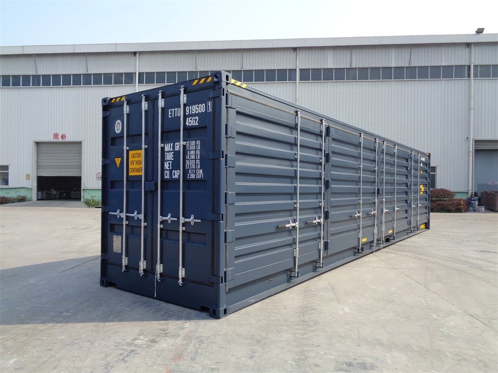 40 Fuß High Cube Container 3 Seiten zu öffnen (Side Door) – Bild 9
