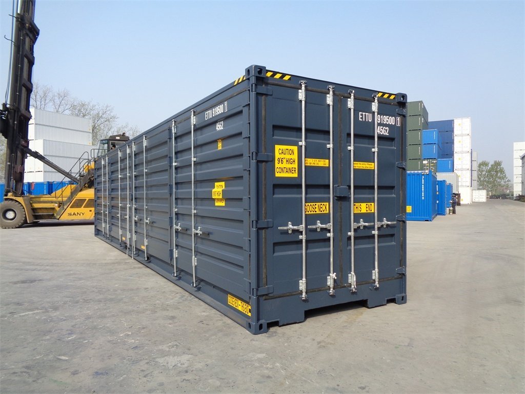 40 Fuß High Cube Container 3 Seiten zu öffnen (Side Door) – Bild 11