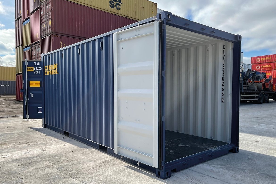 40-Fuß Tri-Door Container – Bild 2